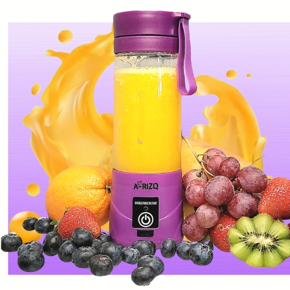 Rechargeable Portable Blender And Mixer 6 blades 400 ML - Picture 3 of 9